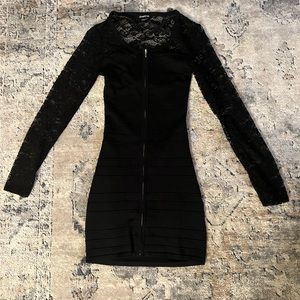Bebe XS Black Dress